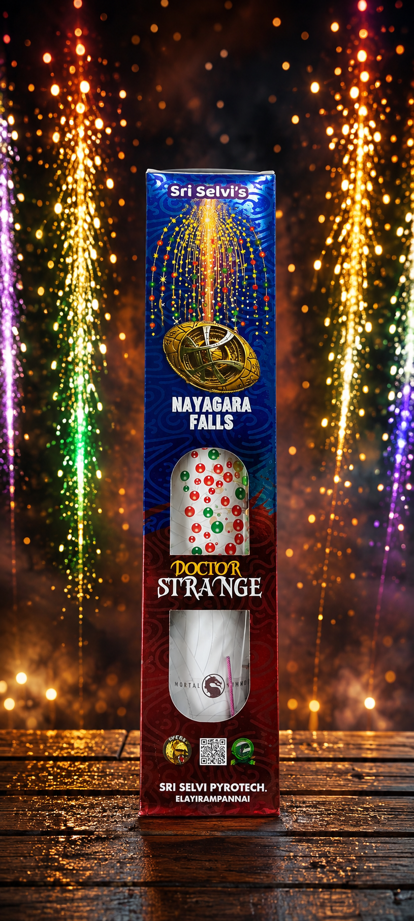 3.5" FANCY NAYAGARA FALLS