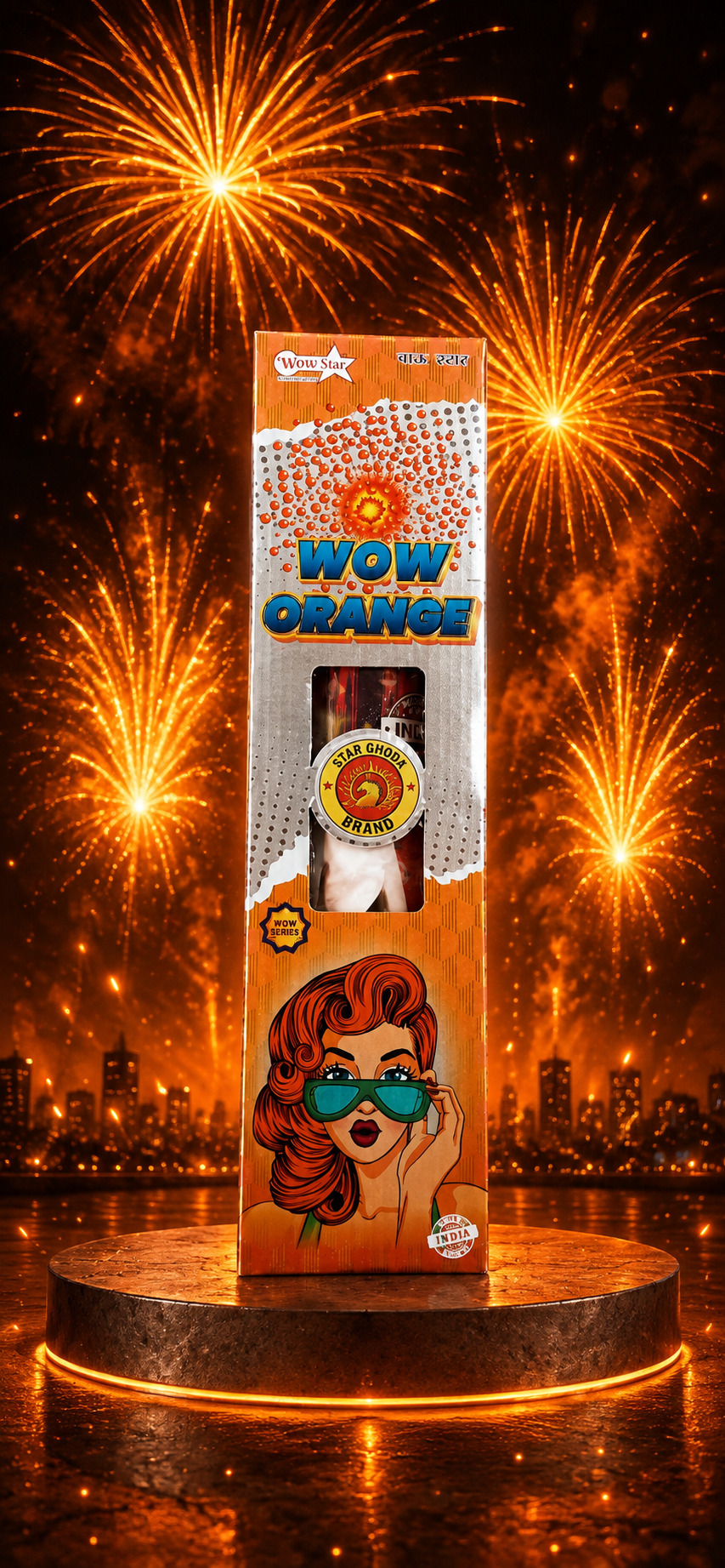 4.5 " WOW ORANGE